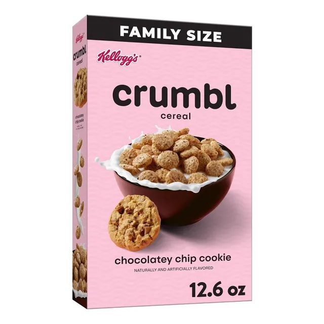 Kellogg's Crumbl Cookies Cereal - 12.6oz
