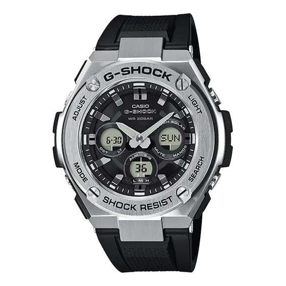 Reloj Casio G-shock G-steel Gst-s310-1a Solar Original Nuevo