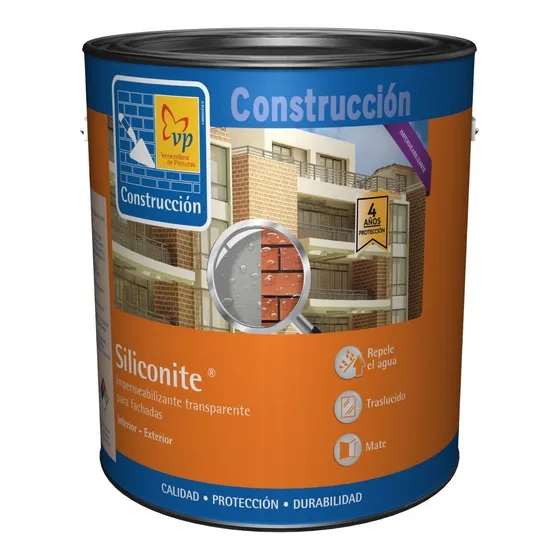 Impermeabilizante Transpatente Siliconite Cuñete 5 Gal Vp   