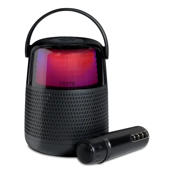Mini Parlante Con Microfono Karaoke Portatil - Cs.