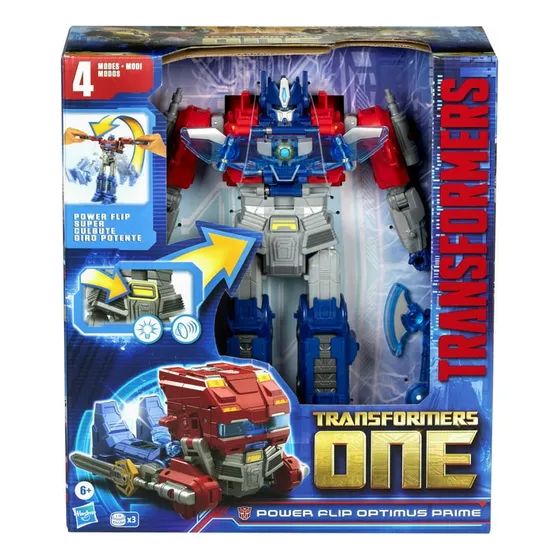 Transformers One - Optimus Prime Power Flip - 27 Cm - Sonido