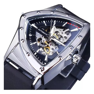 Reloj Mecánico Automático Con Esfera Triangular Para Hombre Reloj Mecánico Automático Con Esfera Triangular Para Hombre