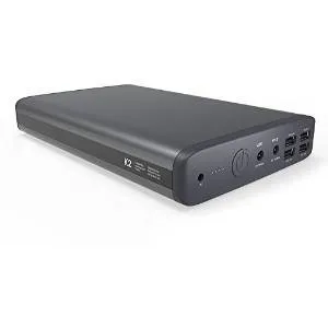 Maxoak 50000mah 185wh 6 Puerto (5/12 / 20v) Cargador Externo