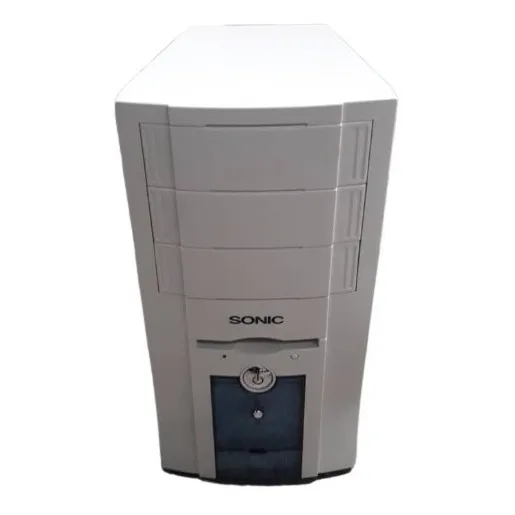 Case Mini Tower Sonic Blanco