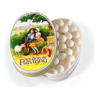L'abbaye De Flavigny Francés Caramelo Bolas Anís Duro 50g L'abbaye De Flavigny Francés Caramelo Bolas Anís Duro 50g