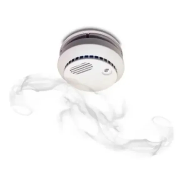 Detector De Humo Batería Opalux Slim Fotoeléctrico C/sirena