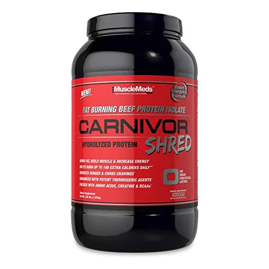 Suplemento Musclemeds Carnivor De Proteína De Res Desmenuzad