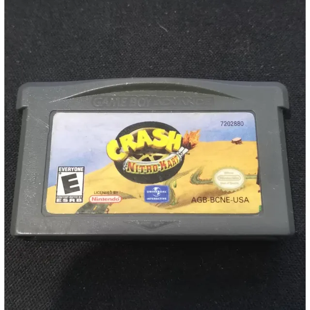 Juego De Crash Nitro Kart Gameboy Advance