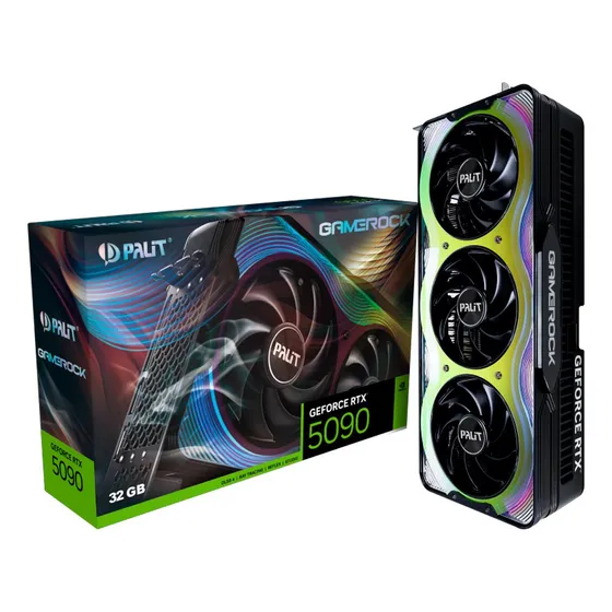Mercado Livre Placa De Video Palit Geforce Rtx 5090 32gb Gddr7 image