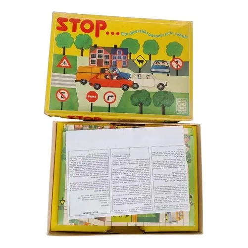 Jogo De Tabuleiro Stop Grow Raro Único 