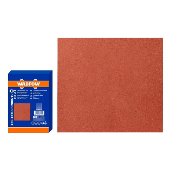 Pack X 50 Lijas Papel Para Madera Grano 80 Wadfow Wsm2503