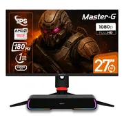 Pack Monitor Gamer 27  Fhd Ips Pivote 180hz 1ms + Soundbarbt Negro