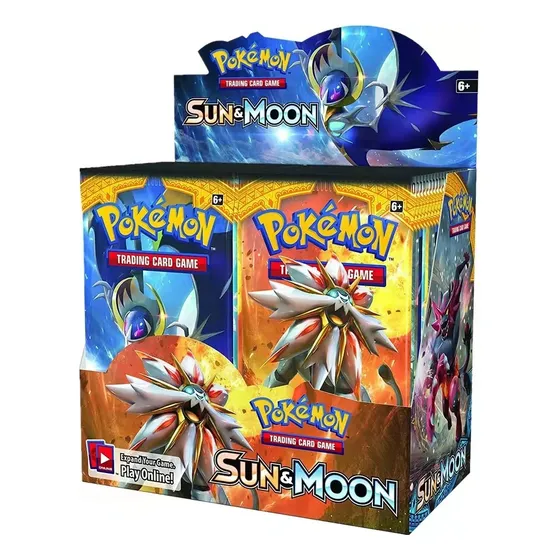 Cartas Pokemon Caja 36 Sobres Importadas Coleccionables Card