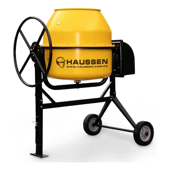 Mezcladora De Concreto Haussen Silenciosa 250 Litros 1 Bulto
