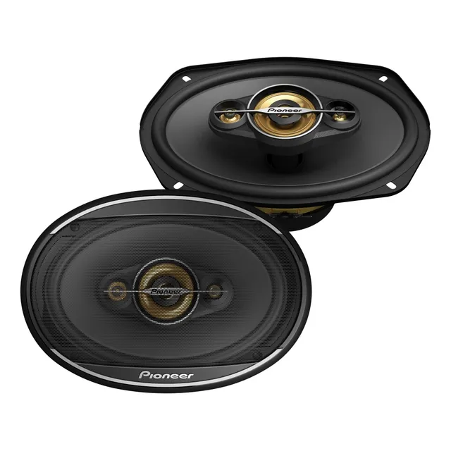 Par Parlantes Pioneer Carro 650w 6x9' 4 Vias Ts-a6978s Color Negro