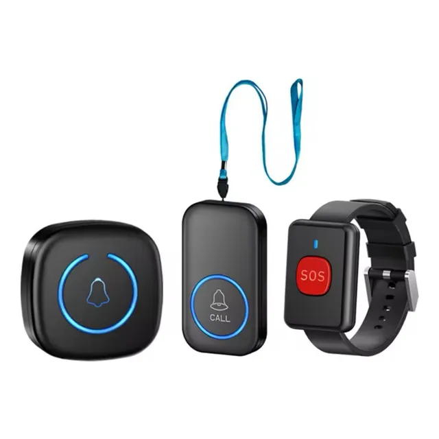 Kit Alarma Tercera Edad + Botones De Pánico Sos Feelsales