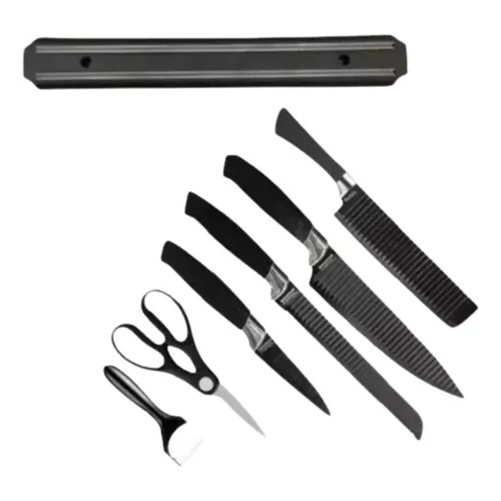 Set Cuchillos Cocina Cuchillo Juego Cuchillos 6piezas + Iman