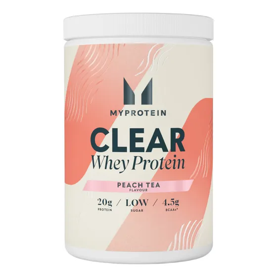 Proteina Myprotein Clear Whey Isolate Sabores Frutales Sabor Peach Tea