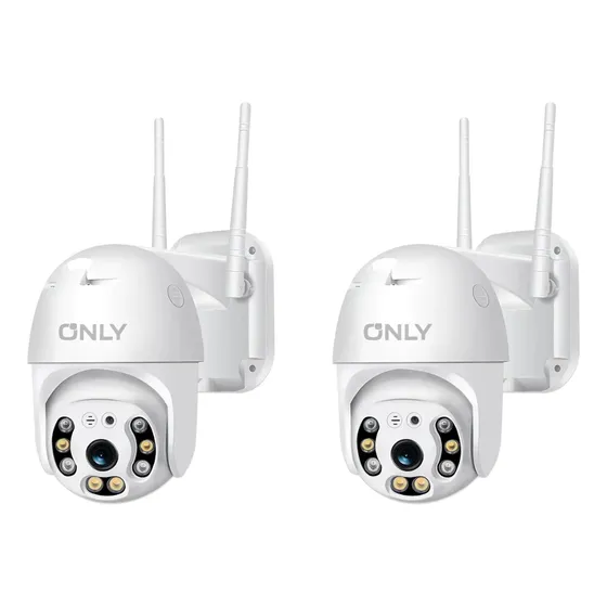 Pack Familiar 2 Camaras Domo Exterior Ptz Only Wifi Hd