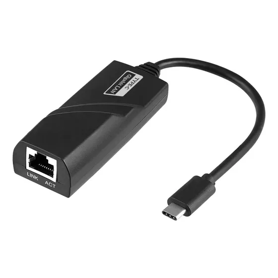 Adaptador Usb Tipo C A Rj45 Con Puerto Gigabyte
