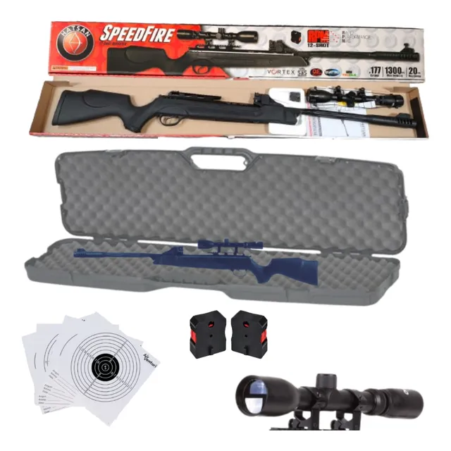 Rifle Hatsan Speedfire 4.5mm Multi-shot Estuche Xchws P