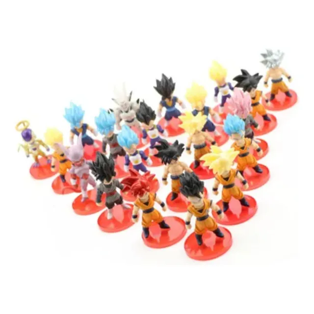 Colección 21 Dragon Ball - Figura De Acción De Goku Miniat