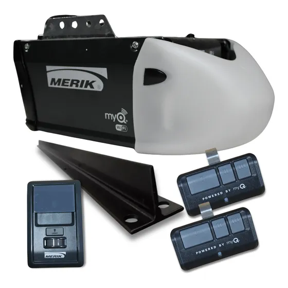 Kit Motor Merik 411 Plus Riel 2.80 Metros wifi dos controles