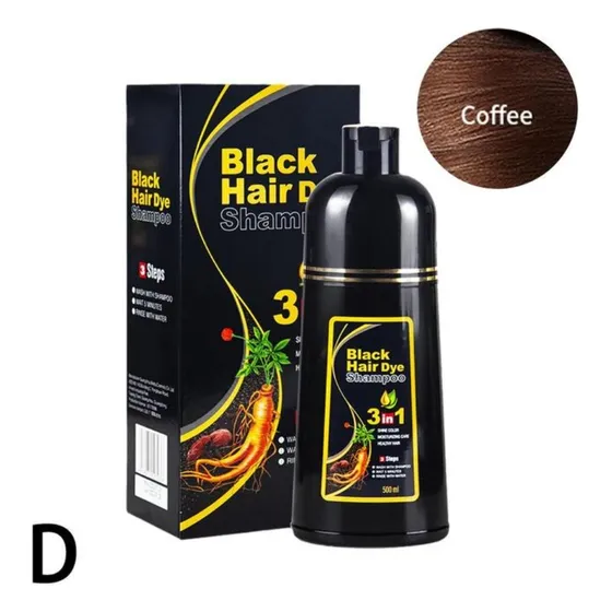 Shampoo Tinte Para Cabello Color Marrón Claro