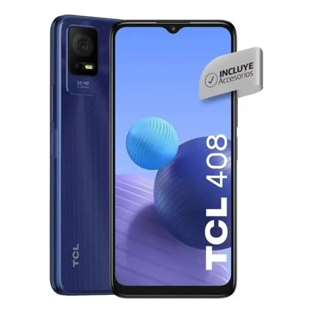 Teléfono Celular Tcl 408 (4+64) Midnight Blue Rva
