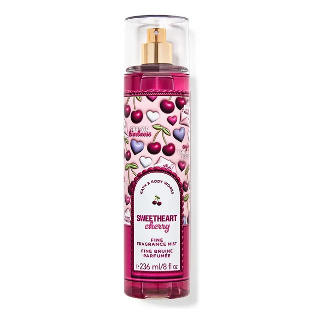 Body Spray Perfume Bath & Body Works Sweethearts Cherry