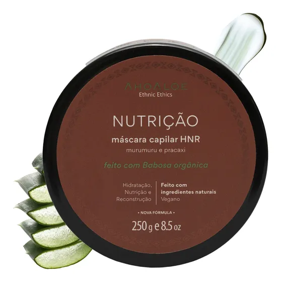 Máscara Capilar Hnr Reconstrutora Ahoaloe - 250g