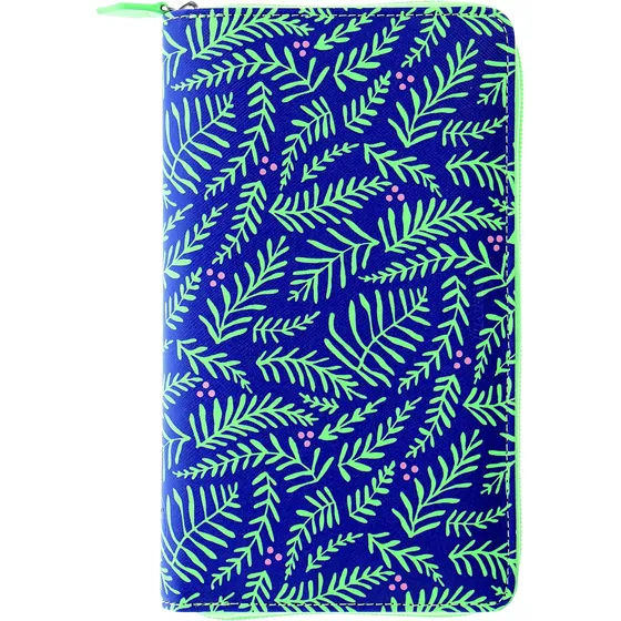  Organizador Pessoal Compacto Com Zíper Filofax Saffiano - T