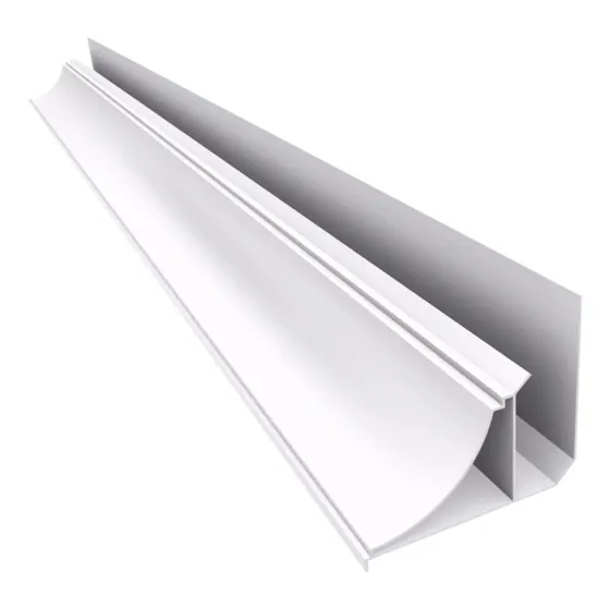 Moldura Media Caña Cielorrasos De Pvc
