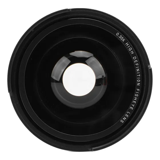Lente Ojo De Pez Súper Gran Angular De 49 Mm, 0.35x Panorami