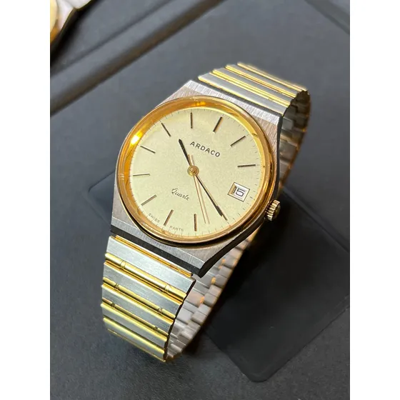 Reloj Ardaco Vintage Cuarzo Bicolor