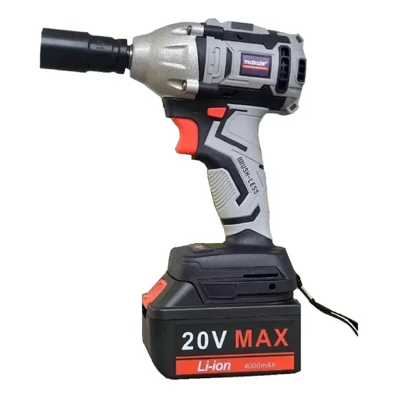 Llave Atornilladora Impacto Bateria 20v C/ba 4.0ah +cargador
