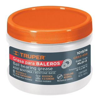 Grasa De Bentona Para Baleros 450 G Truper 101574 Grasa De Bentona Para Baleros 450 G Truper 101574