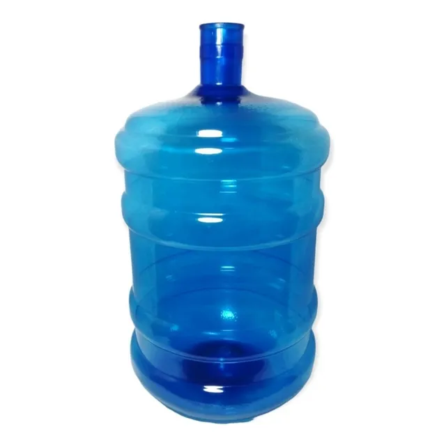 Bidon Pet Azul 20 Litros Agua Mineral Envase Dispensador 