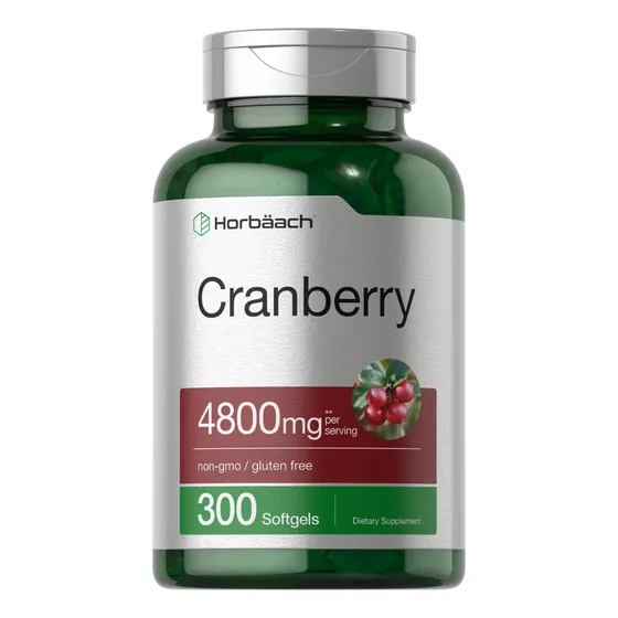Suplemento Horbäach, Píldoras De Arándano, 4800 Mg, 300 Cáps