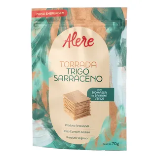 Torrada Alere De Trigo Sarraceno Vegano Sem GlĂșten 70g Torrada Alere De Trigo Sarraceno Vegano Sem GlĂșten 70g