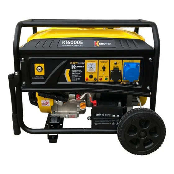 Generador Portátil Krafter Ki6000e 5.5 Kw