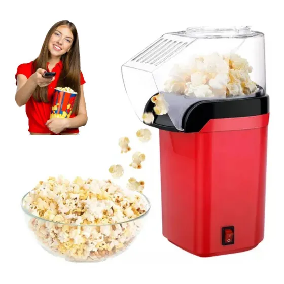 Pipoca Caseira Rápida E Deliciosa: Máquina Eletrica Retro