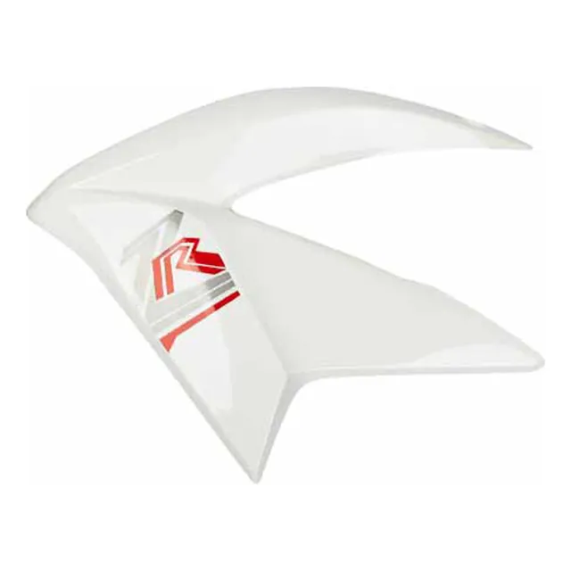 Cacha Lateral Tanque Para Zanella Zr250 Blanco Izquierdo Mtc
