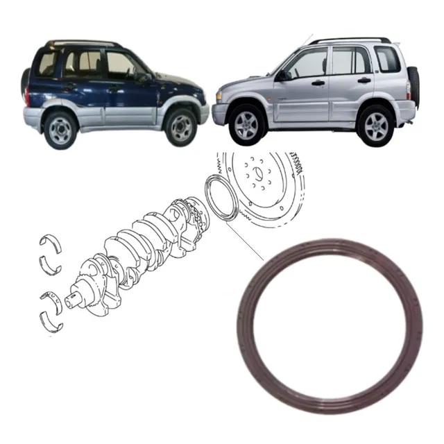 Retentor Traseiro Virabrequim Tracker Grand Vitara 2.0 16v