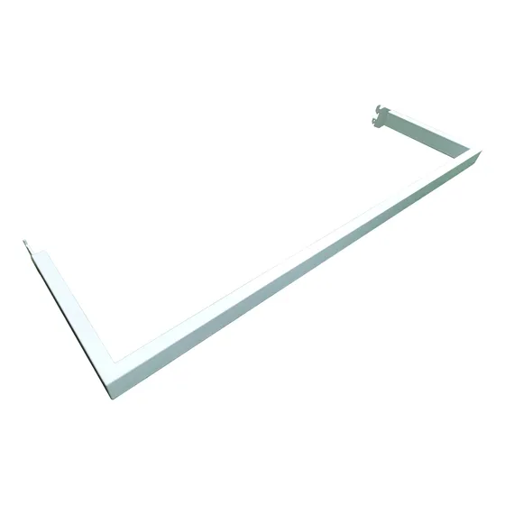 Soporte Tipo C Para Exhibir Ropa En Tiendas De 95cm De Largo