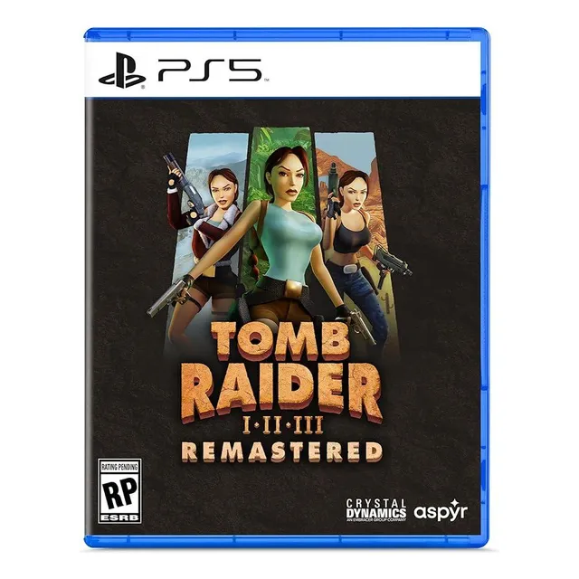 Tomb Raider 1-2-3 Remastered Físico Ps5, Americano