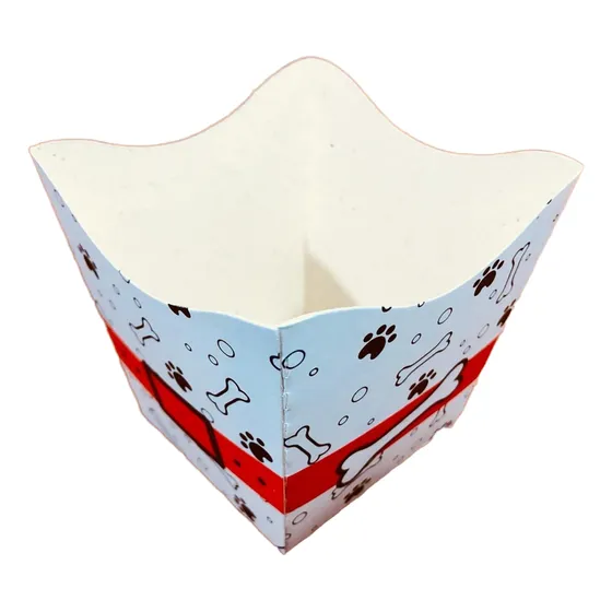 70 Cachepô De Papel Para Festa Doce Decoração Tema Pets