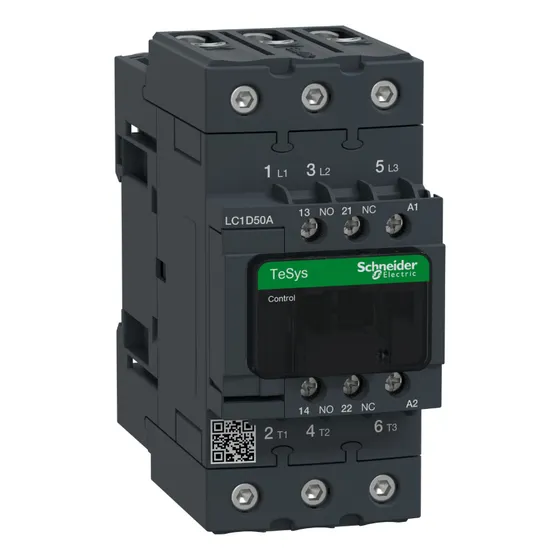 Lc1d50am7 Contactor 3p Ac3 50a Bobina 220vca Schneider