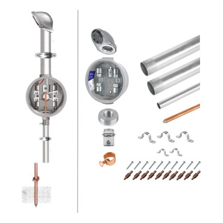 Kit Basico Cfe Mufa Para Acometida De 3m Monofasico 110v Kit Basico Cfe Mufa Para Acometida De 3m Monofasico 110v