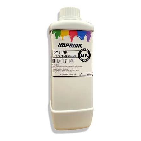 Tinta Dye Para Impresoras Epson Ecotank Premium Tinta Negro